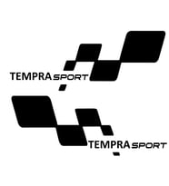 TEmpra Sportyan kapı Etiket Yapıştırma 30cmx11cm MMD319