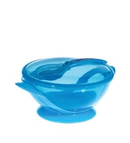 Bebedor Vakumlu Tabak Kaşık Set - Mavi