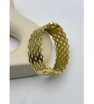 Çelik Gold Desenli Kelepçe - 26klp02