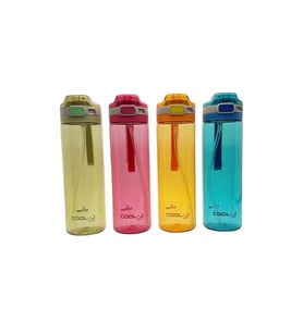 Gıpta Matara Pipetli 600 ML Tritan Suluk (Karışık Renk 1 Adet)