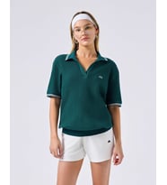 Ellesse 6SF5005-GRN Kadın Polo Yaka Tişört - Yeşil