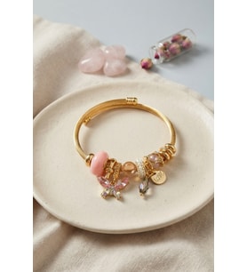Pembe Model Charmlı Bileklik TJ-BB8700