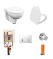 Vitra Arkıtekt Asma Klozet+VitrA Yavaş Kapak+ VitrA Gömme Rezervuar Set
