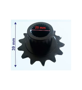 ATV ÖN DİŞLİ 520-14T İÇ 25XUZUNLUK 39XTM ÖM