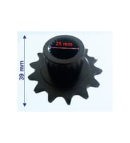ATV ÖN DİŞLİ 520-14T İÇ 25XUZUNLUK 39XTM ÖM