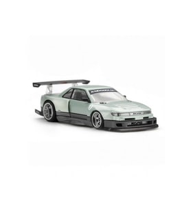 Mini GT Kaido House Nissan Silvia S13-R KAIDO WORKS V1 1/64 Model Araba