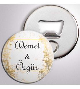 Açacak Magnet Nişan Şekeri