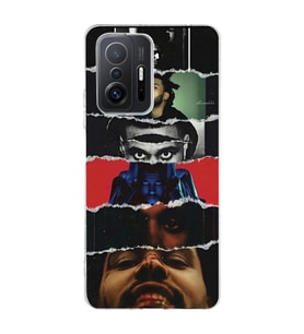 Xiaomi Mi 11T - 11T Pro Uyumlu The Weeknd Tasarımlı Şeffaf Telefon Kılıfı