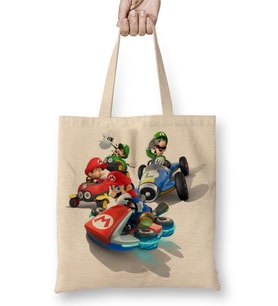 Mario Kart Bez Çanta Uzun Saplı