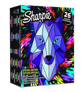 SHARPIE PERMANENT SET FINE 26 LI KURT 2158030