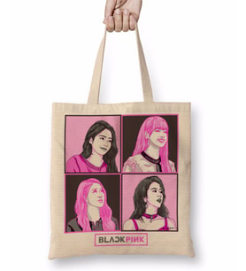 Blackpink Squared Bez Çanta Uzun Saplı