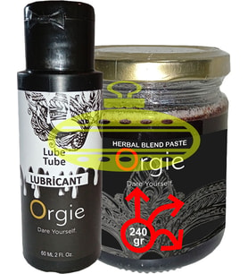 L.Orgie Kadınlara Erkeklere Lubricant60 Ml Gel + Erkeklere Özel 240 Gr Macun