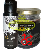 L.Orgie Kadınlara Erkeklere Lubricant60 Ml Gel + Erkeklere Özel 240 Gr Macun