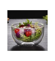 Perotti Çift Cidarlı Cam Kase Çerezlik Sunumluk 300 ml 12480