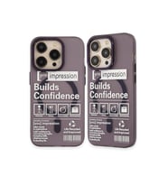 İphone 14 Kılıf Llo Magneticsafe Desenli Kapak - Llo Mor - 6