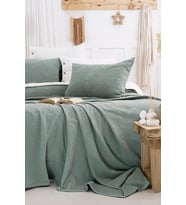 Şaheser Home Collection Yatak Örtüsü Çift Kişilik Julia Yeşil
