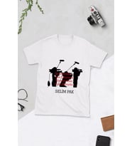 Kişiye Özel Gazeteciler ve Basın Bayramı Tasarımlı Tshirt (Beyaz)