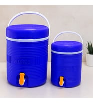 Yuvarlak Plastik Termos Seti 14L+6L Musluklu