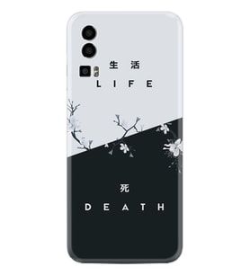 General Mobile GM 23 Kılıf Resimli Desenli Baskılı Silikon Life and Death 1339