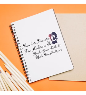 Anneler Günü Tasarımlı Defter