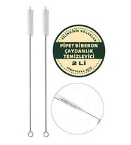 ModaCar 2 Adet Pipet Emzik Çaydanlık Temizleyici Fırça