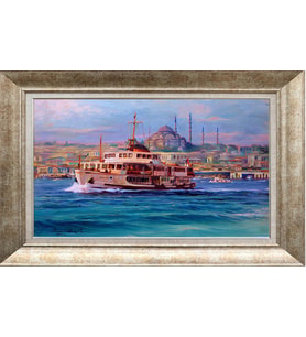 GÜMÜŞ ÇERÇEVELİ TABLO N353