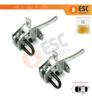 BMW 3 Serisi E36 1990-1999 51228165009 İçin 2 EA Arka Sağ ve Sol Kapı Gergi Yayı