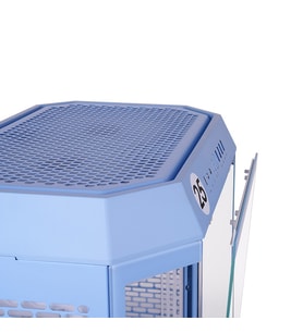 THERMALTAKE THE TOWER 600 HYDRANGEA BLUE TG CA-1Z1-00MFWN-00 Gaming Mid-Tower PC Kasasıı Mavi
