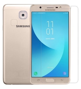 Samsung Galaxy J7 Max Ekran Koruyucu Yeni Nesil HD Kalite Tempered Glass Cam (Renksiz)