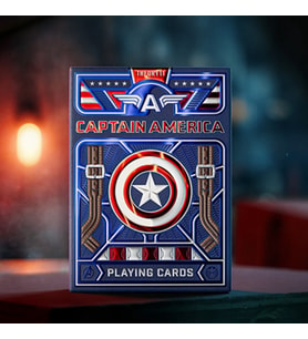 Theory11 Captain America Premium Oyun Kağıdı iskambil Kartları Destesi (Karışık)