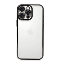 Apple İphone 16 Pro Max Kılıf Razer Lensli Silikon - Siyah