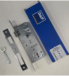 DAF GÖMME STANDART ODA KAPI KİLİDİ - 40 mm (Krom)