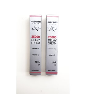 DEADLY SHARK 25000 GECİKTİRİCİ KREM 2 KUTU  15ML ORJİNAL