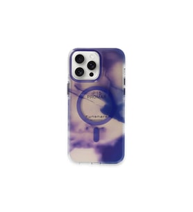 Northcity iPhone 15 Pro Max ile Uyumlu Phantom Magsafe Kılıf - Mor