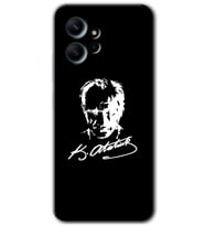 Redmi Note 12 4G Kılıf HD Desen Baskılı Kılıf - Atatürk Silüet İmza