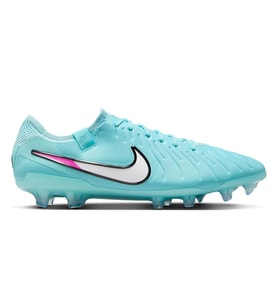 Nike Tiempo Legend 10 Elite FG Pro Soccer Shoes Çim Saha Kramponu Mavi