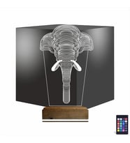 Luvivia Fil 3D Lamba - Masa Gece Lambası