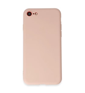 Apple İphone 7 Kılıf First Silikon - Pudra
