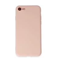 Apple İphone 7 Kılıf First Silikon - Pudra