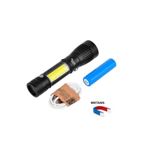 Watton WT-602 Uzun Menzilli Mıknatıslı El Feneri