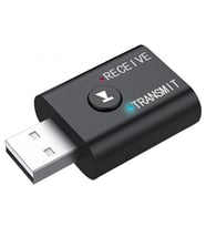 ALLY 2in1 Bluetooth 5.0 Mini USB Adaptör+Fm Transmitter-(5775) - HPSBYI1120-9748