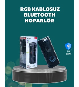 Northcity Uzun Pil Ömürlü Kablosuz Bluetooth Hoparlör - Çift Sürücülü, Bluetooth 5.0, USB/SD/AUX