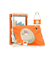 Samsung Galaxy X200 Tab A8 10.5 Kılıf Amazing Tablet Kapak - Turuncu
