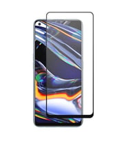 Realme 7 Pro Temperli Cam Full Ekran Koruyucu (Siyah)
