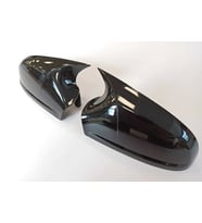 Bmw 5 Serisi için F10 2010-2013 Batman Yarasa Ayna Kapağı (Parlak Siyah)