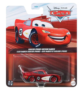 Disney Pixar Cars - Radiator Springs Lightning McQueen - Krom (1/55)