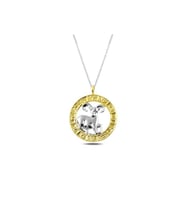 Gümüş Gold Koç Burcu Kolye CSR2183104