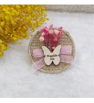 30 Adet Kız Bebek Magnet Hasır Tabla Magnet-