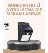 Enerji Tasarruflu Ve Otomatik Sensörlü Led Güneş Işığı – Dış Mekan Uyumlu