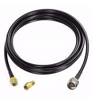 RG58 Erkek N to Dişi SMA 5 Metre Düşük Kayıplı Kablo RF Anten
